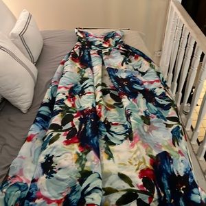 Parker floral ball gown